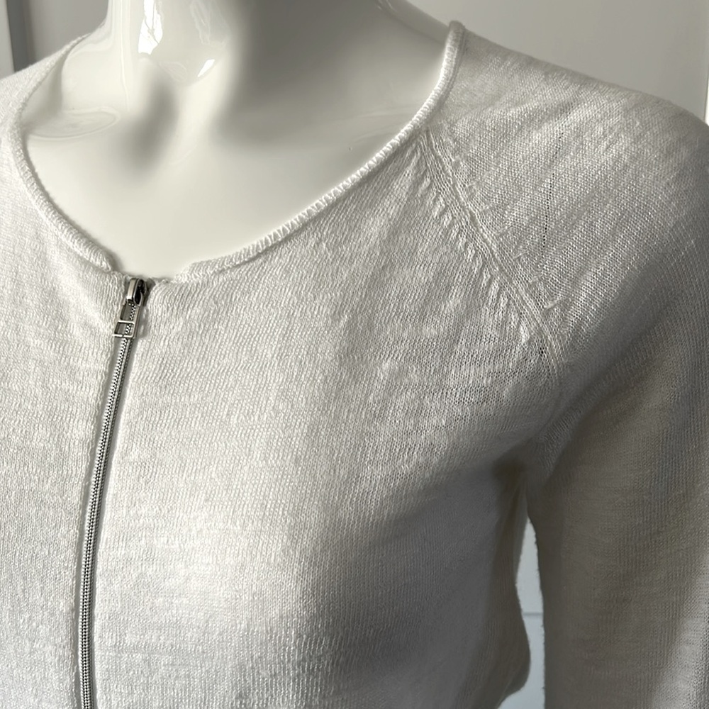 Yest Lightweight Zip Top/Cardi NWOT - Picture 4 of 11